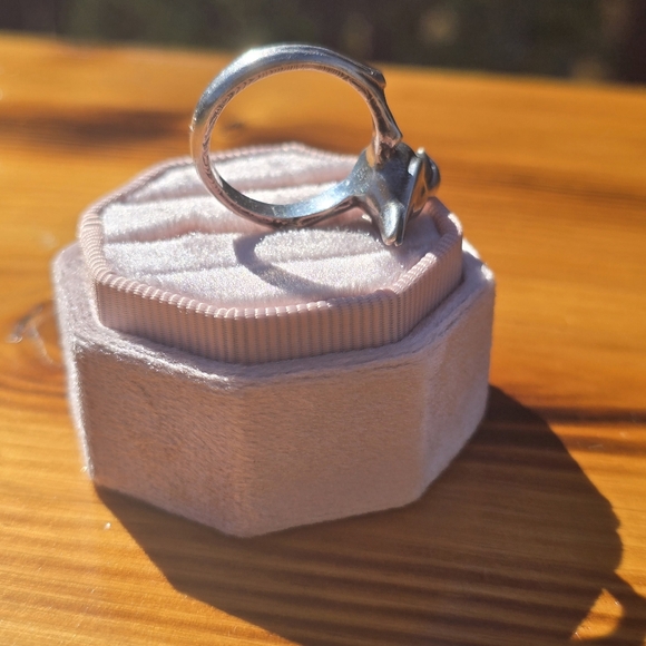 James Avery Bird On A Branch Sterling Silver Ring - Picture 7 of 8